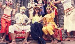 Ngọc Diễm trẻ trung xuất ngoại đầu năm mới