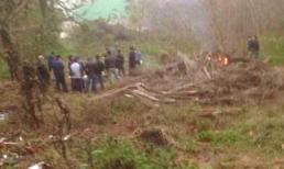 Kinh hoàng phát hiện xác người quấn chăn, vứt cạnh công an huyện