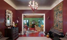 Không gian sống rực rỡ và may mắn với màu đỏ