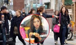 Mỹ nhân "Người thừa kế" đi uống trà cũng bị fans săn cuồng nhiệt