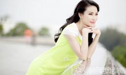 Hoa hậu My Na Lê đẹp "tựa sương mai" sau ồn ào xế hộp tiền tỉ