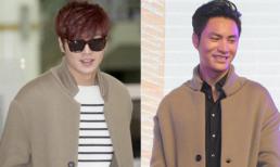 Lee Min Ho và Trần Khôn khoe vẻ nam tính với áo dạ "sinh đôi"