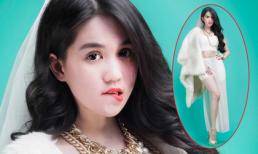Ngọc Trinh khốn khổ vì ảnh cô dâu 'cụt chân'