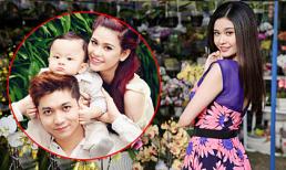 Trương Quỳnh Anh hạnh phúc rạng ngời cùng chồng, con