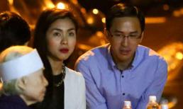 Vợ chồng Hà Tăng tới chia buồn với Dũng Khùng