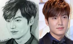 Lee Min Ho đẹp mọi góc cạnh dưới nét vẽ của fan