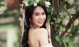 Ngọc Trinh hóa công chúa rực rỡ giữa vườn hoa xuân