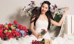 Khó rời mắt trước vẻ đẹp như “thiếu nữ mùa xuân” của Thúy Ngân