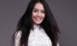 Á hậu Linh Chi xinh đẹp đa sắc cùng áo dài