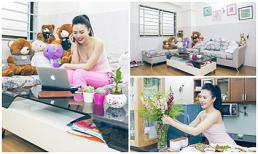 “Soi” căn hộ nhỏ xinh 60m2 đẹp ngăn nắp của Á hậu Trà Giang