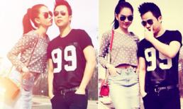 Ngọc Trinh diện kính đôi, "hôn gió" ông bầu Vũ Khắc Tiệp