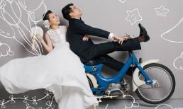 Sau kết hôn, Ngô Quỳnh Anh khoe ảnh cưới nghịch ngợm