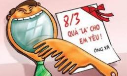 Thơ vui: Nỗi niềm quà tặng 8-3