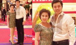 "Bồ tỉ phú" diện váy ngắn khoe chân trần thẳng tắp bên Vũ Hoàng Việt