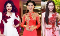 Mỹ nhân gợi cảm cùng áo dài cách tân