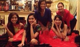 Tết ấm áp bên gia đình chồng của Hà Tăng