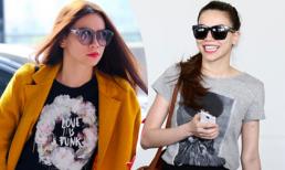 Thời trang sân bay cực chất của Hồ Ngọc Hà