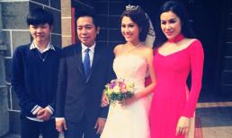  Chị gái Á hậu Hoàng My rạng rỡ bên ông xã