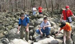 Kỳ lạ bãi đá reo vang như nhạc cụ