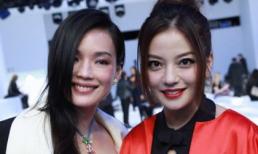 Thư Kỳ và Triệu Vy lộng lẫy, nổi bật tại Tuần lễ thời trang Paris