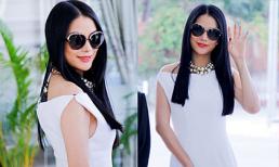 Trương Ngọc Ánh khoe dáng chuẩn tại vòng sơ tuyển Project Runway Vietnam 2014