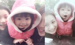 Thích thú với những hình ảnh cực đáng yêu của con gái Diệu Hương