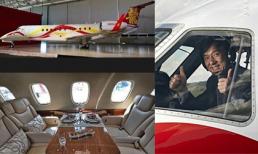 "Soi" nội thất siêu sang trong phi cơ riêng 700 tỷ của Thành Long