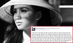 Diễm Hương lại hứng “đá” khi tự mượn triết lý hiền nhân bao biện scandal