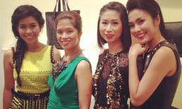 Hà Tăng 'dính như sam' với chị em chồng