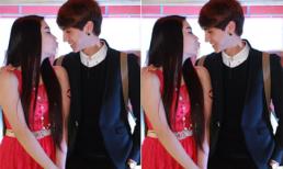 Vắng Cao Thái Sơn, Bảo Phương "dọa hôn môi" trai trẻ