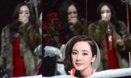 Dương Mịch ho và ốm nghén khi đi quay trong đêm