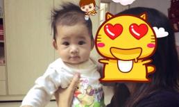 Lộ diện "công chúa" kháu khỉnh, đáng yêu của diễn viên Mai Phương