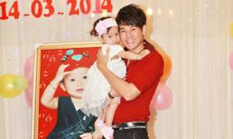 Phùng Ngọc Huy hạnh phúc bên con gái