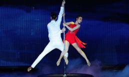 Ngân Khánh múa cột xuất sắc trên sân khấu "Bước nhảy hoàn vũ"