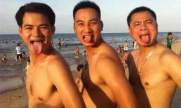 Khoảnh khắc trên biển "khó đỡ" của Sao Việt