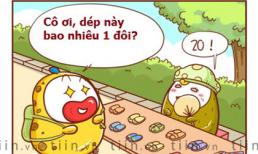 Gia đình hoa quả: Lê béo đi mua dép