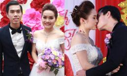 Ca sỹ Tình yêu màu nắng gợi cảm trong ngày cưới