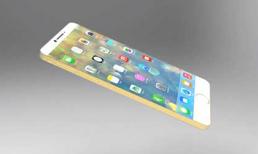 Mô hình iPhone 6 màu vàng với màn hình viền mỏng 5,5 inch