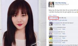 Cư dân mạng thích thú với ảnh thẻ xinh đẹp của Văn Mai Hương
