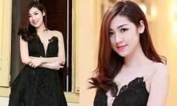 Á hậu Tú Anh xinh đẹp bên ô cửa