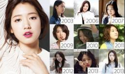 Loạt ảnh chứng minh nhan sắc không đụng dao kéo của Park Shin Hye