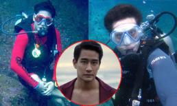 Tài tử Pong Nawat khiến fans "trố mắt" vì tài lặn biển cực siêu