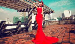 Lâm Thuỳ Anh vẻ đẹp ma mị quyến rủ sắc đỏ