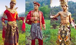 Mister Global khoe ảnh với trang phục dân tộc do ê kíp Việt Nam thực hiện