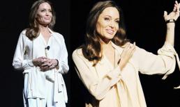 Angelina Jolie hom hem, gầy rộc như củi khô