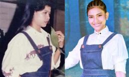 Trương Thị May mặc lại váy yếm bò của mẹ