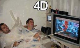 Ảnh vui: Tivi 4D