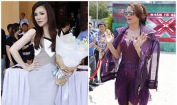Hương Hồ - Hà Hồ ăn diện nổi bật đi chấm thi "X-Factor"