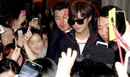 Lee Min Ho lại bị "kẹt cứng" giữa "rừng fans"
