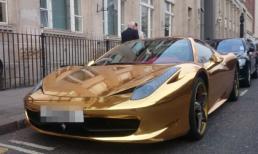 Lóa mắt vì siêu xe Ferrari 458 Spider màu vàng